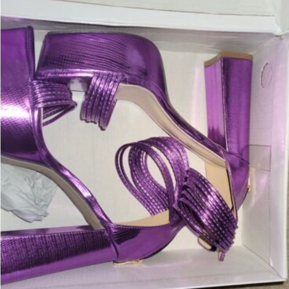 Purple Platform High Heel - Picture 2 of 3